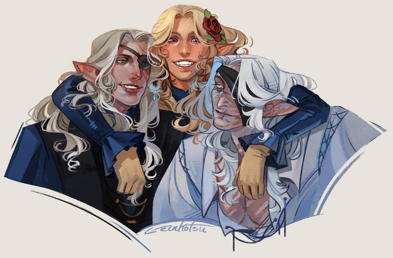 Astreux, Juliette, and Faurox